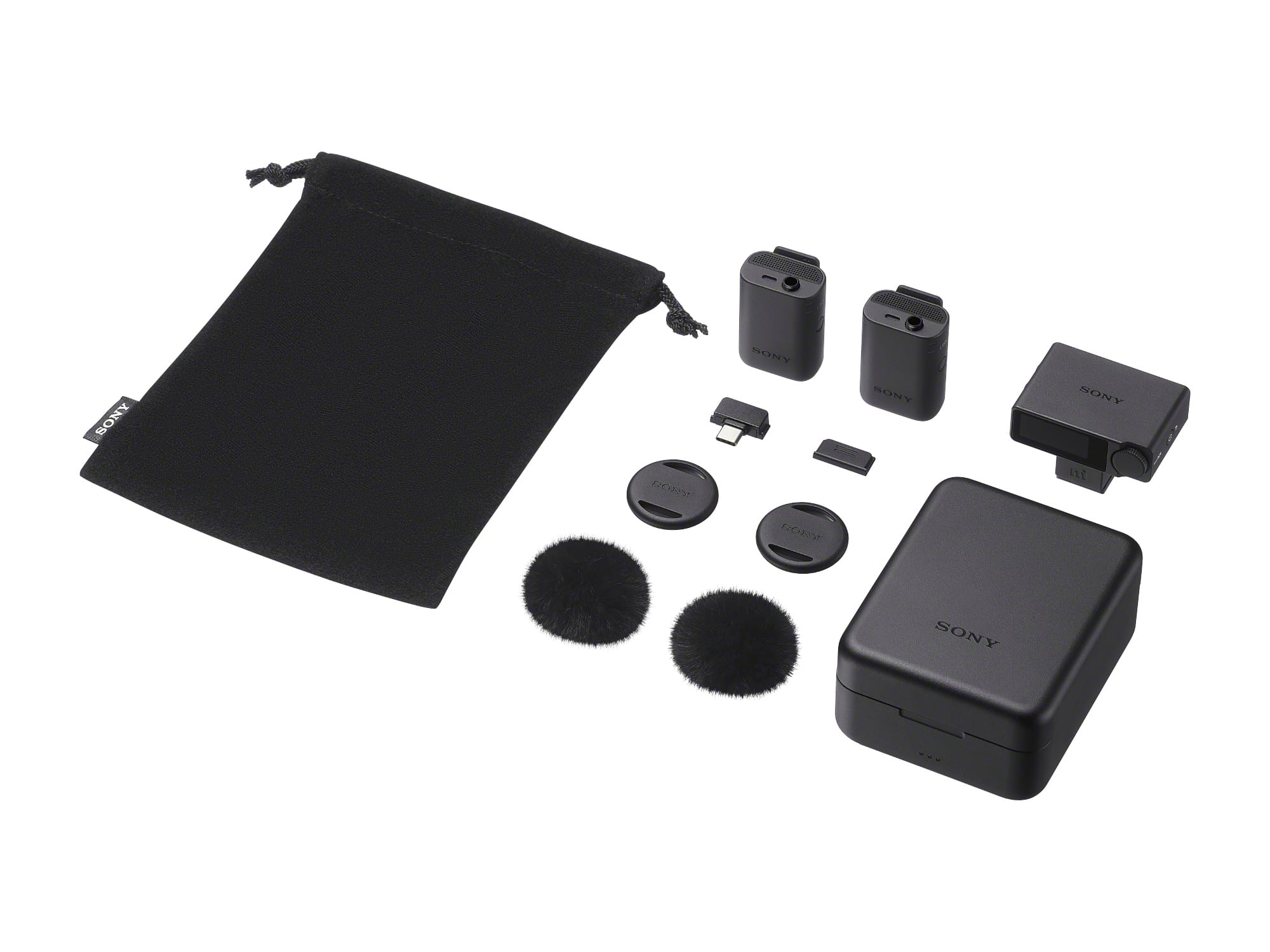Lieferumfang der ECM-W5 Audio-Funkstrecke