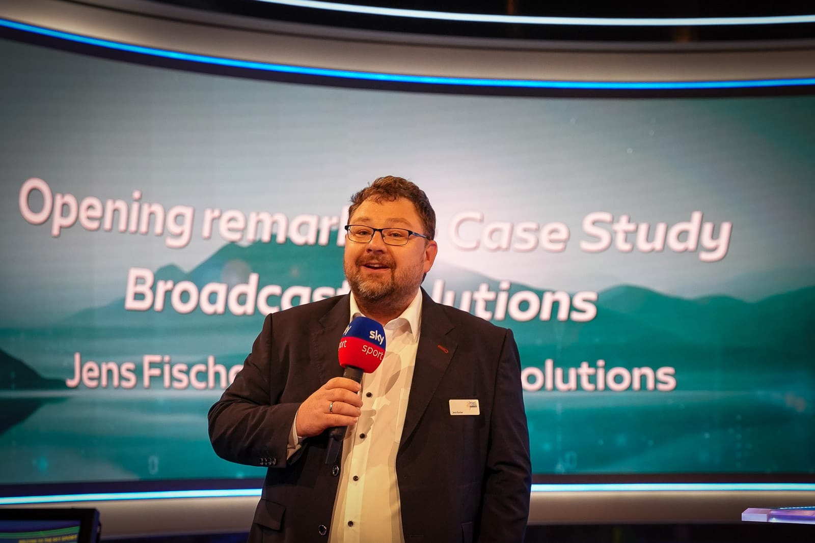 Jens Fischer, Senior Business Development Manager bei Broadcast Solutions