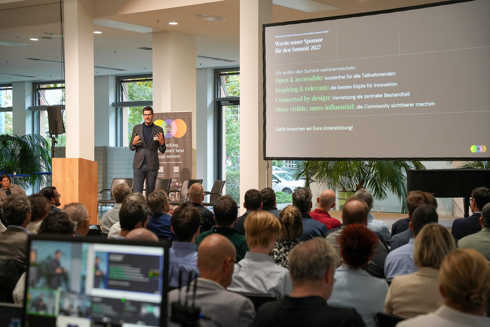 Dr. Giordano Koch beim Secret Source of Innovation Summit 2026