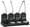 Wisycom MTP61 Mini-Multiband-Sender und ﻿﻿LBC61 4+4 Batterieladegerät