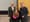 v.li. BLM-Präsident Dr. Thorsten Schmiege und Medienratsvorsitzender Walter Keilbart gratulieren Dr. Annette Schumacher zur z