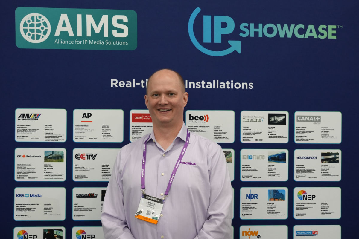 Andrew Starks, Mitglied des Verwaltungsrats und Vorsitzender der Marketing-Arbeitsgruppe von AIMS