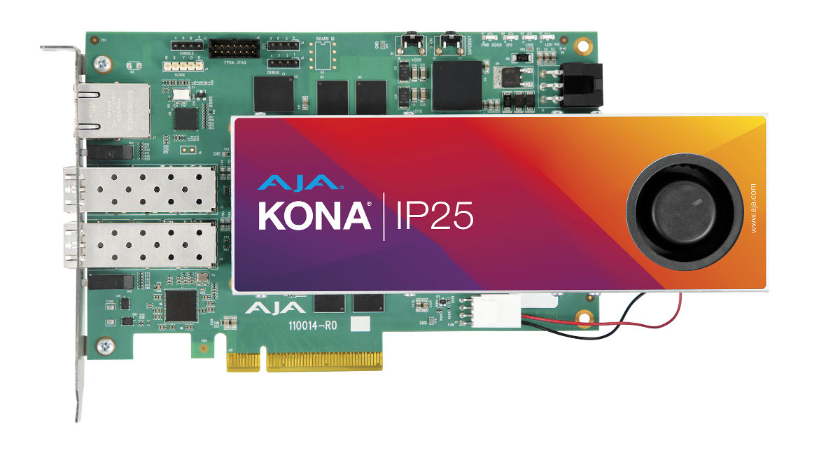 Blick auf die KONA IP25 von oben