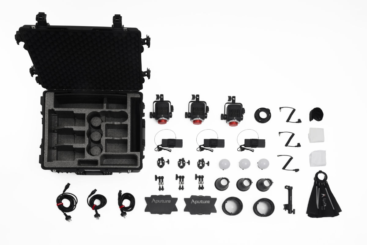 Top down shot STORM 80c 3-Light Kit