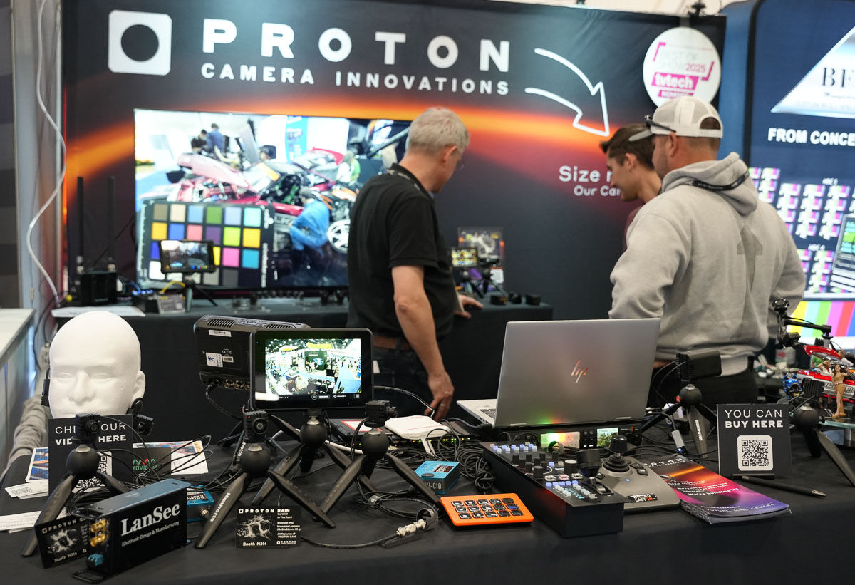 Proton Stand auf der NAB 2025