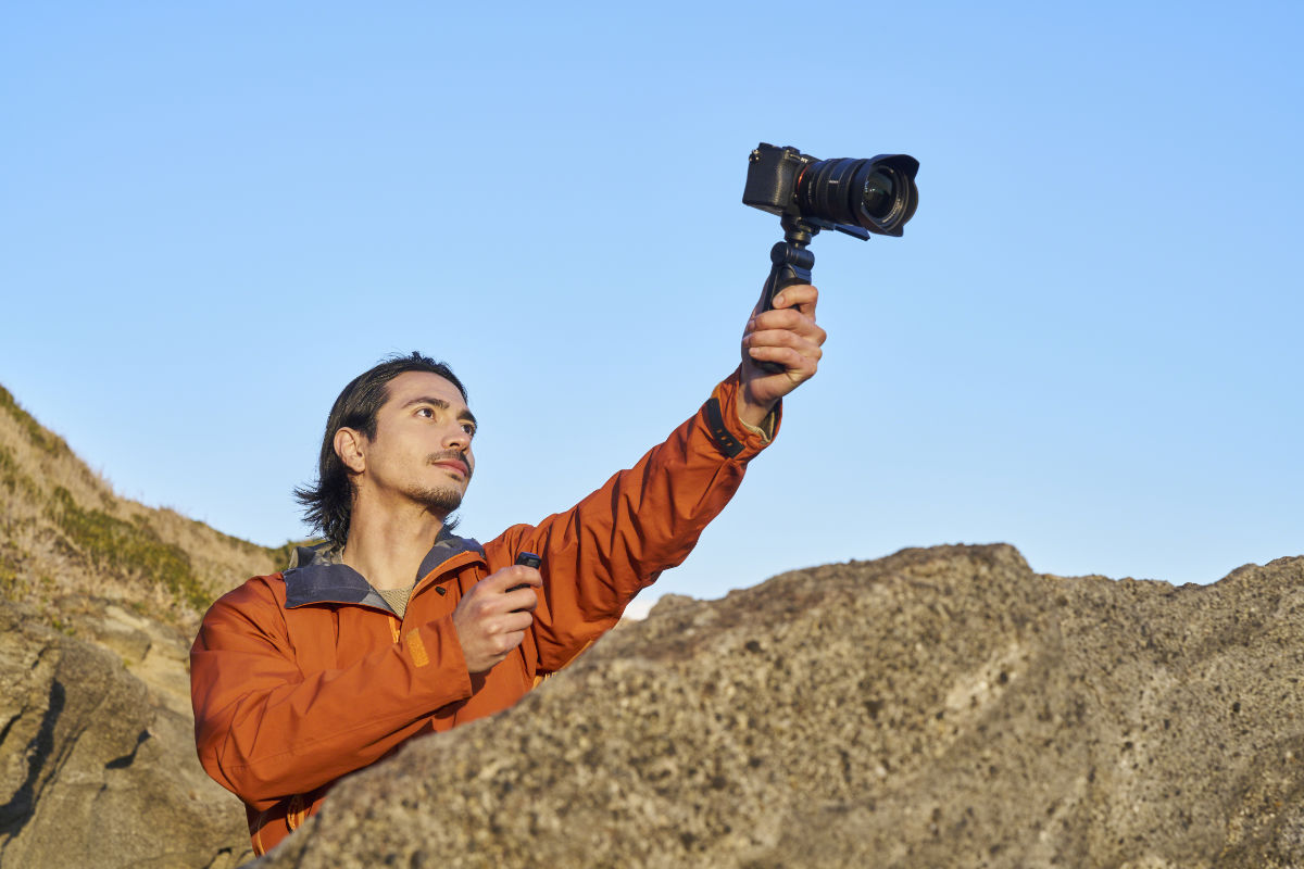 Reisefotograf mit Sony GP-VPT3