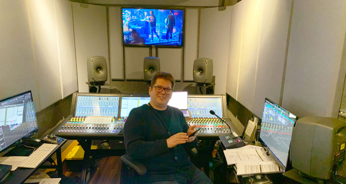 Lawrence Manchester, vierfacher Grammy-Preisträger, bei der SNL50-Produktion