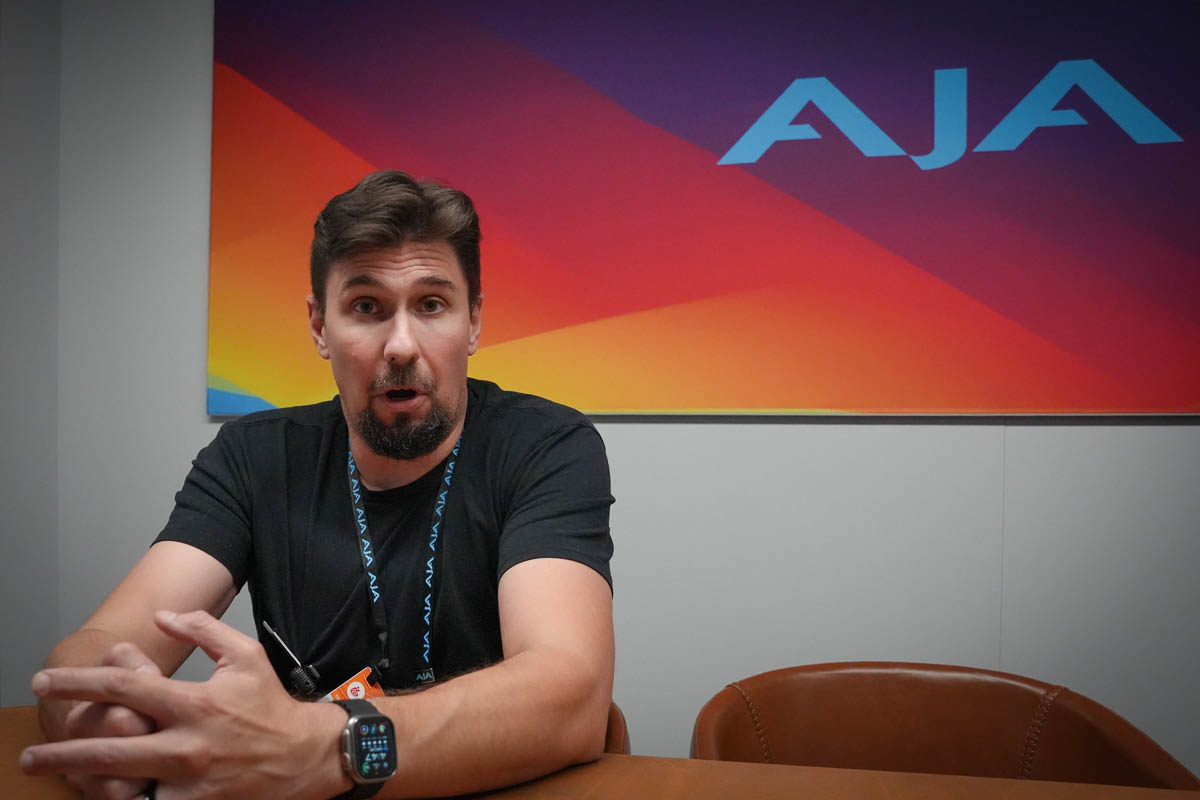Abe Abt im Gespräch mit mebucom über technologische Übergänge, globale Trends und die Zukunft von AJA zwischen Broadcast, AV und Cloud.