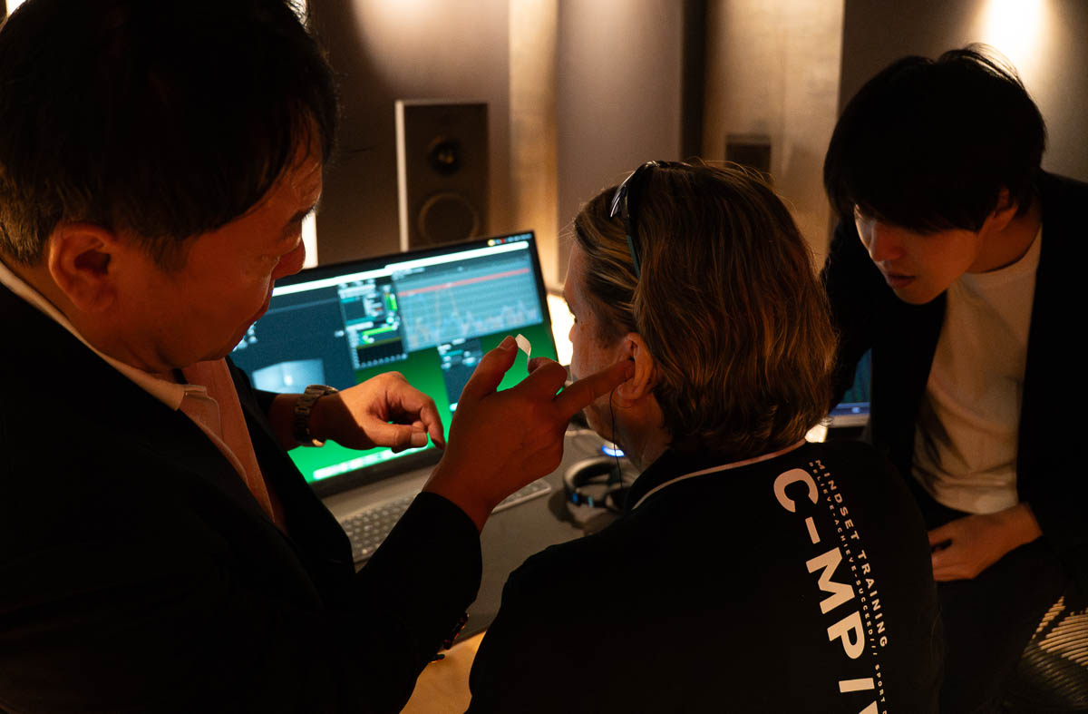 HRTF-Profil-Erstellung wird im Studio vorgenommen