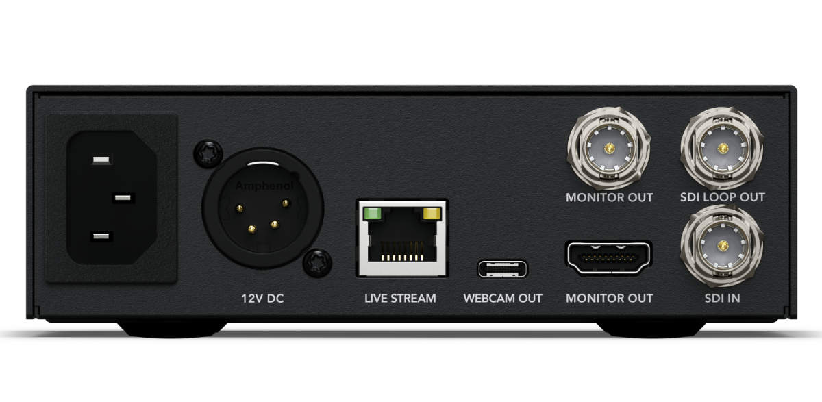 Rückseite des Streaming Encoder HD