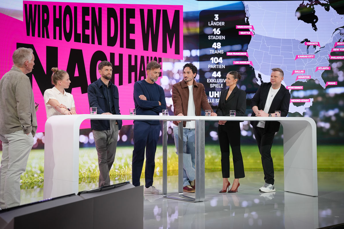 Moderatoren, Kommentatoren und Experten für die Fußball-WM 2026 bei MagentaTV