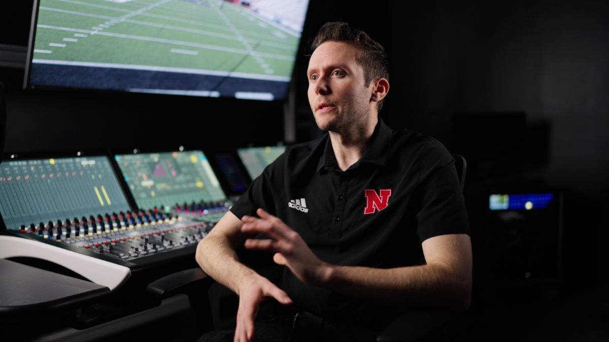Garrett Hill, Director of Technology bei HuskerVision.