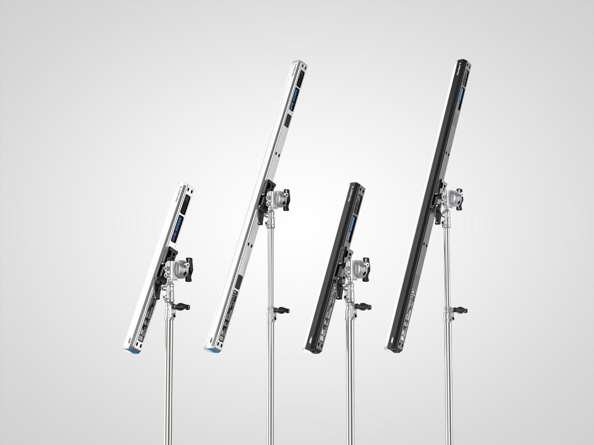 ARRI Omnibar auf Lichtstativ mit Omnipin-Adapter