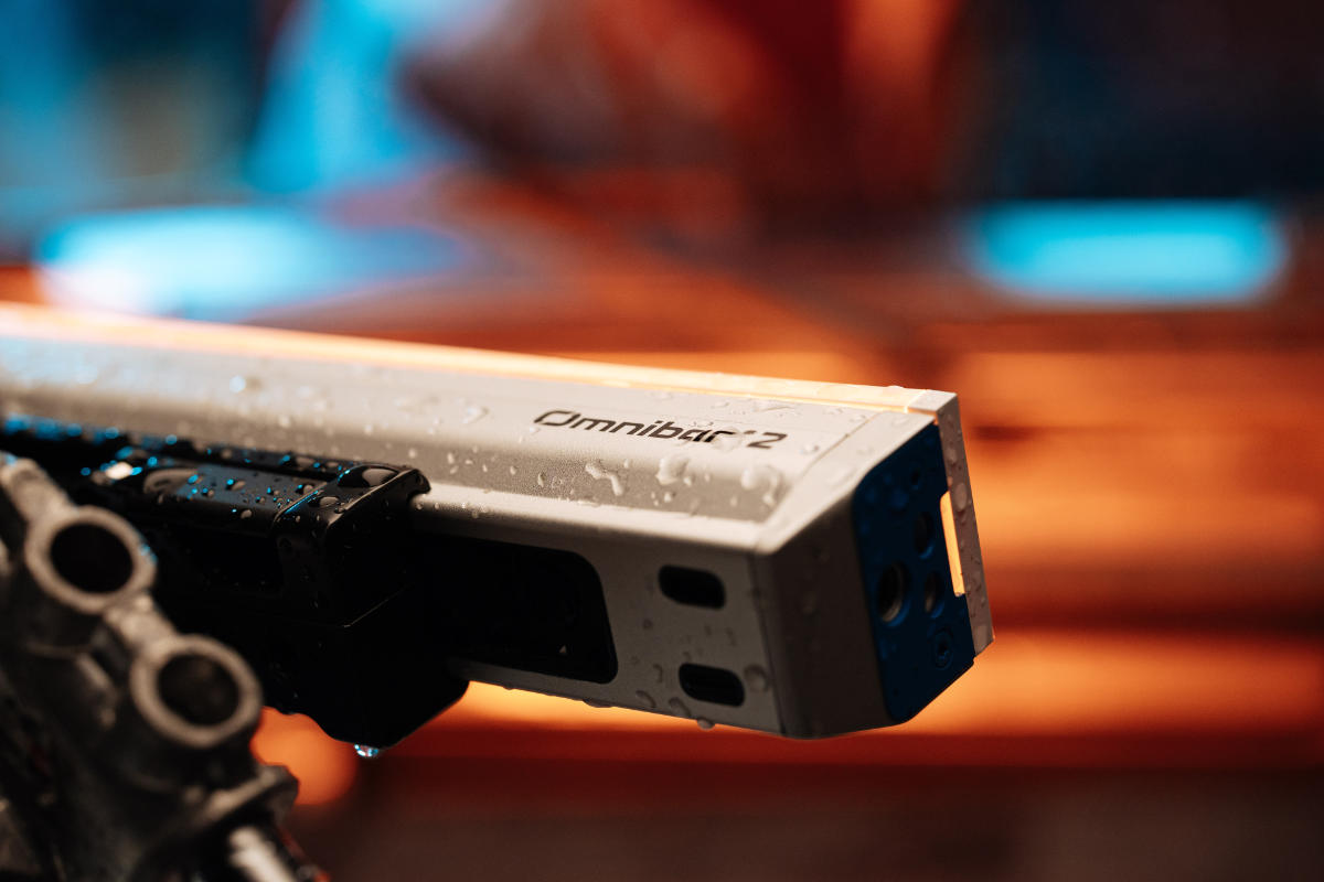 ARRI Omnibar im regnerischen Außeneinsatz