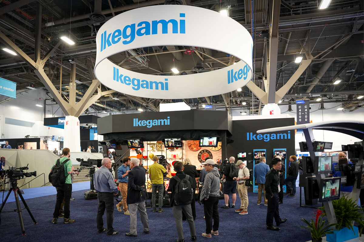 Ikegami-Stand auf der NAB 2026