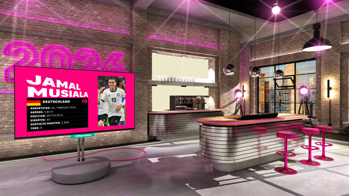 WM-Studio von MagentaTV in Ismaning