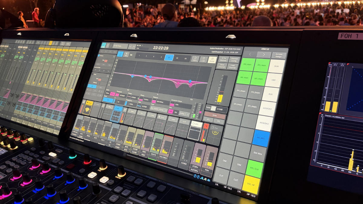 Dynamic-EQ-Funktion bei Concert de Paris Produktion