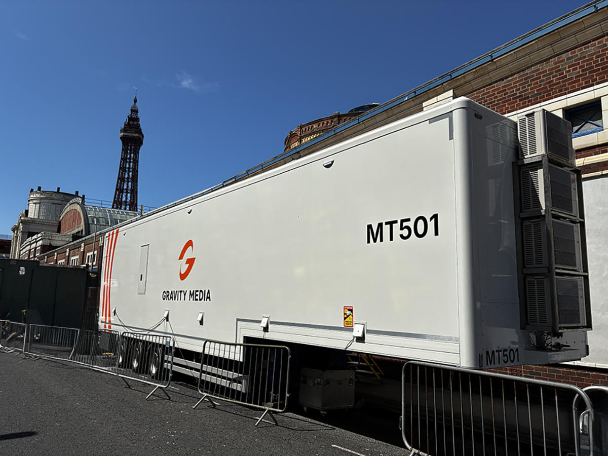 Der MT501 bei der Darts-Übertrag