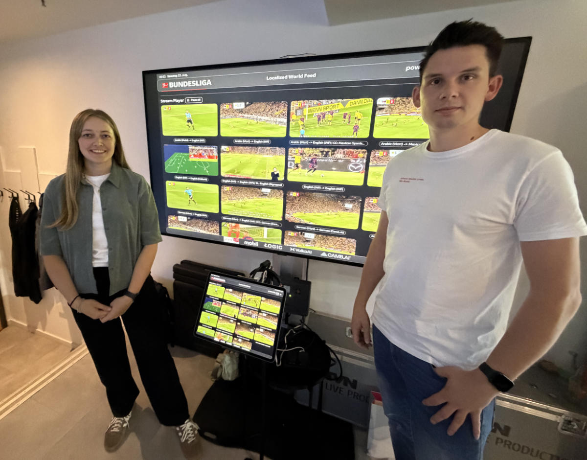 Friederike Fluit und Benjamin Kleber beim Supercup 2026