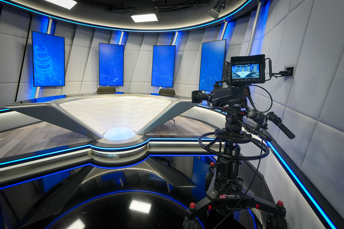 Großes Studio von münchen.tv