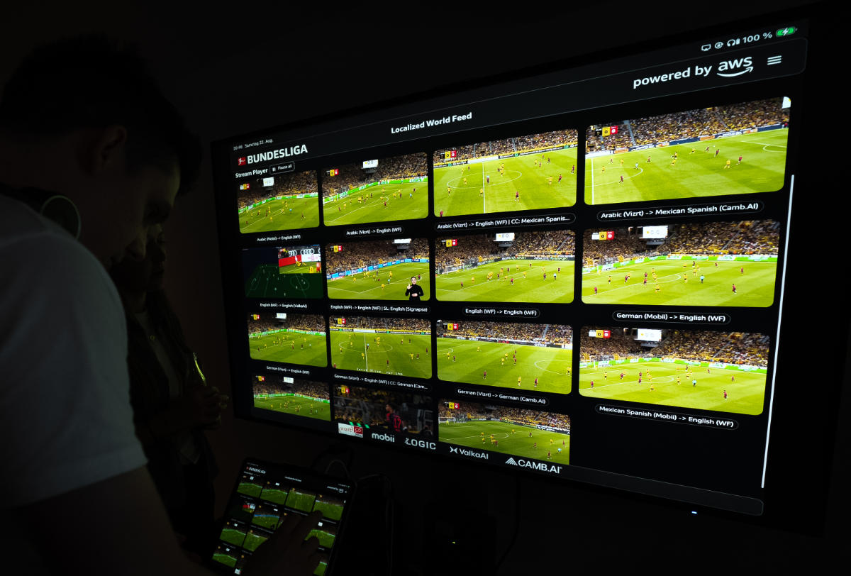KI-generierte lokalisierte Programmvarianten als Test beim Supercup 2026