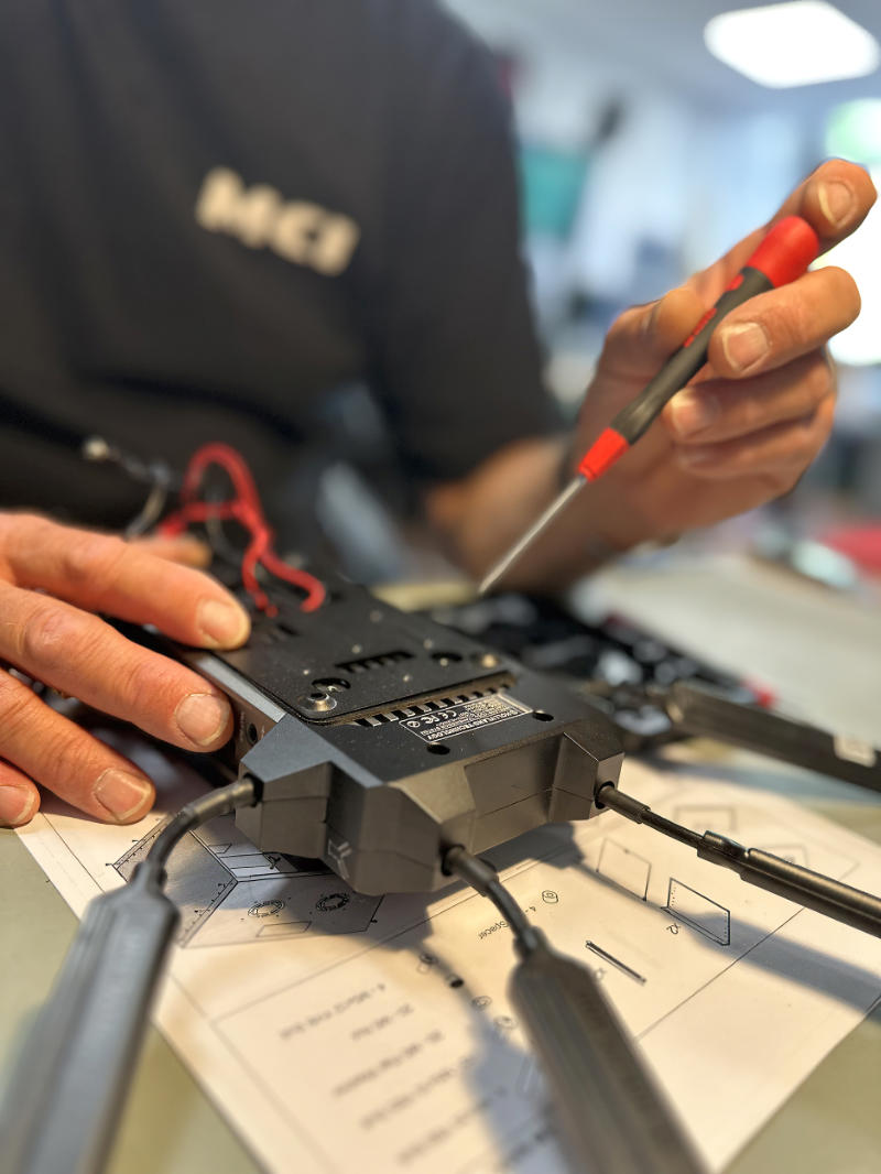 Reperatur im MCI RepairCenter