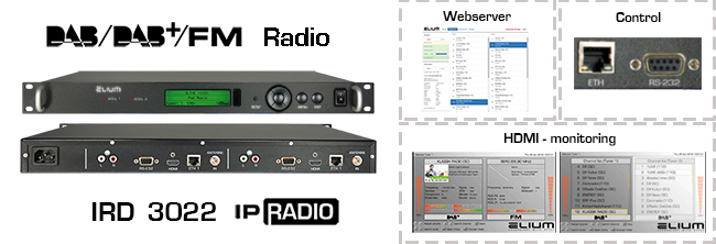 IRD 3020/3022 DAB /DAB+ /FM