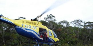 ACSE macht Luftaufnahmen in Venezuela ACSE macht Luftaufnahmen in Venezuela