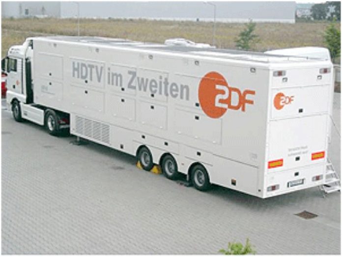 Neuer HD-Ü-Wagen des ZDF auf der IBC 2009