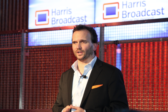 Harris-Pressekonferenz zur NAB 2013