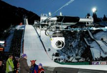 CAMCAT beim Neujahrsspringen in Garmisch CAMCAT beim Neujahrsspringen in Garmisch