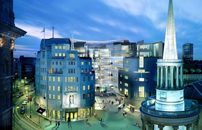 BBC-Sendestudio mit sQ Enterprise-System