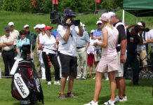 Europa-Premiere auf dem Green Europa-Premiere auf dem Green