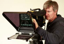 Telepromter-Kooperation bei Schnittpunkt Telepromter-Kooperation bei Schnittpunkt