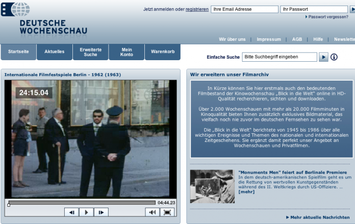 Filmbestand „Blick in die Welt“ wird digitalisiert