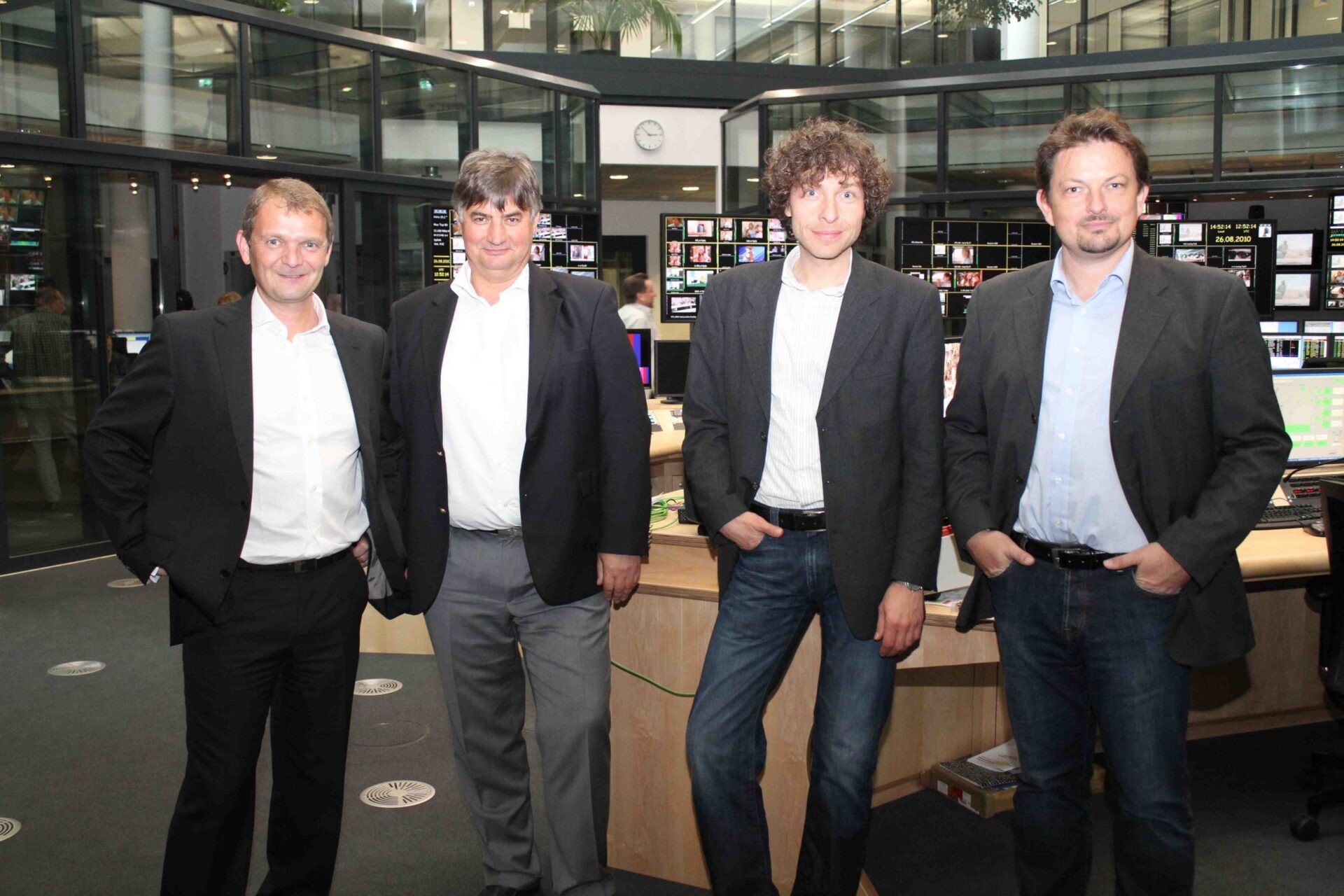 CBC-Führungsriege: Thomas Harscheidt, Rüdiger Kupke, Mido Fayad und Andreas Fleuter (v.l.n.r.)    