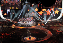 MCI-Werkstätten bauten ESC-Dekoration MCI-Werkstätten bauten ESC-Dekoration