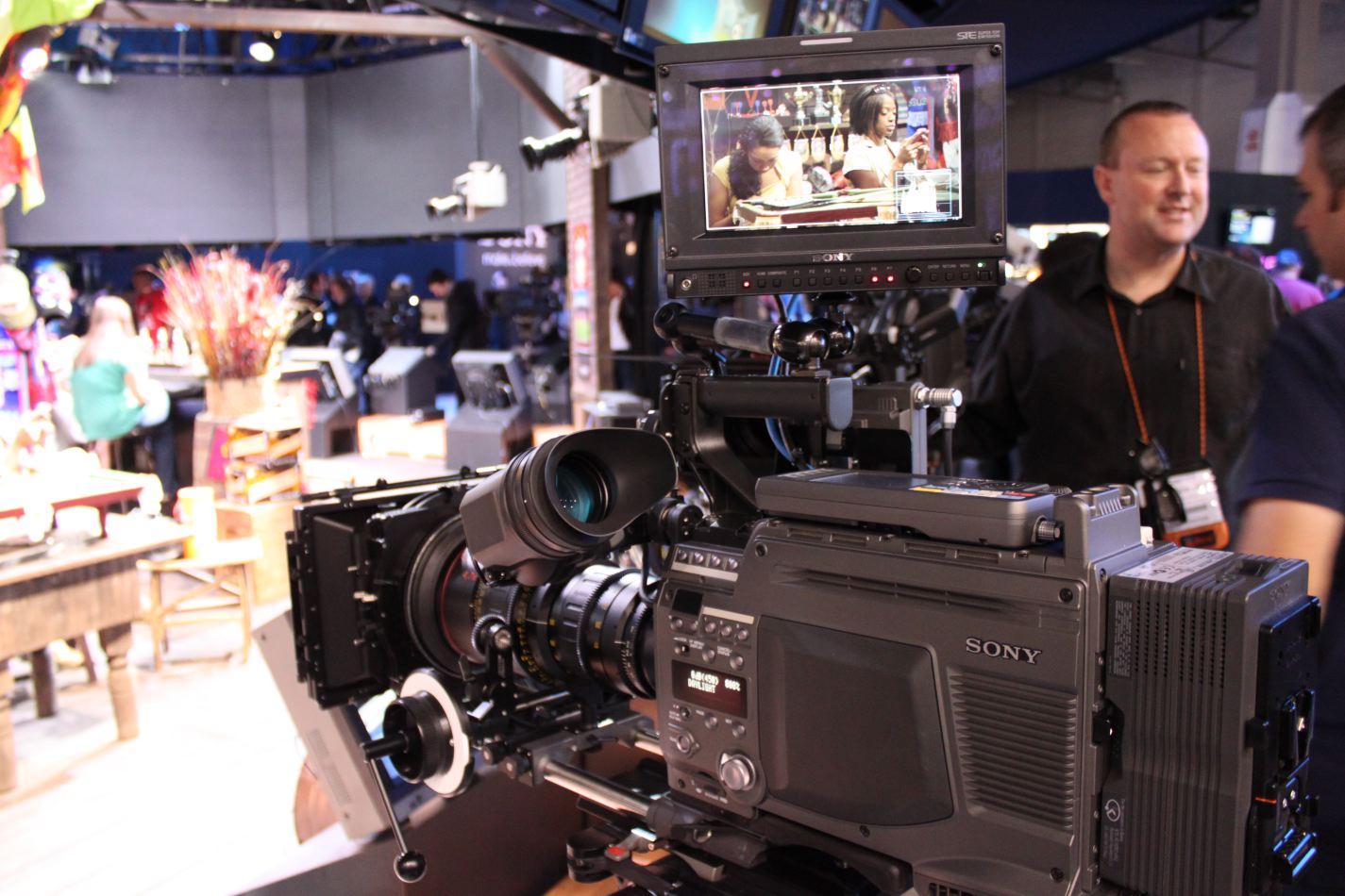 Sonys neueste Ergänzung der Cine Alta High-end Camcorder-Systeme mit 35mm-Bildsensor und PL Mount