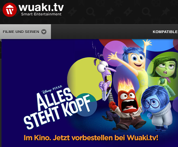 Wuaki.tv jetzt auch in Österreich und Irland