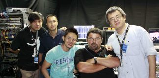 HD-Ü-Wagen in Singapore mit Lawo-Pult HD-Ü-Wagen in Singapore mit Lawo-Pult