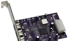 Adapterkarte für schnelleres FireWire 800 Adapterkarte für schnelleres FireWire 800