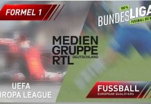 RTL sichert sich Formel 1- und Europa League-Rechte RTL sichert sich Formel 1- und Europa League-Rechte