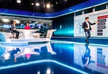 Sendestart für WELT aus Axel-Springer-Neubau Sendestart für WELT aus Axel-Springer-Neubau