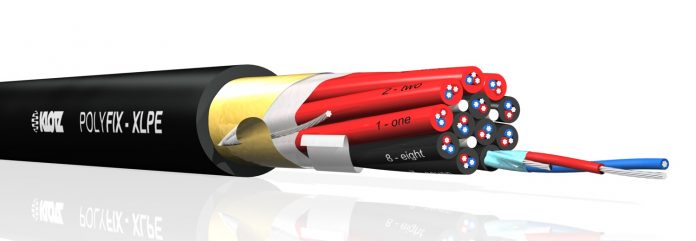 KLOTZ PolyFIX mit vernetzter Aderisolation