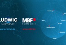 Ludwig Kameraverleih übernimmt MBF Filmtechnik Ludwig Kameraverleih übernimmt MBF Filmtechnik