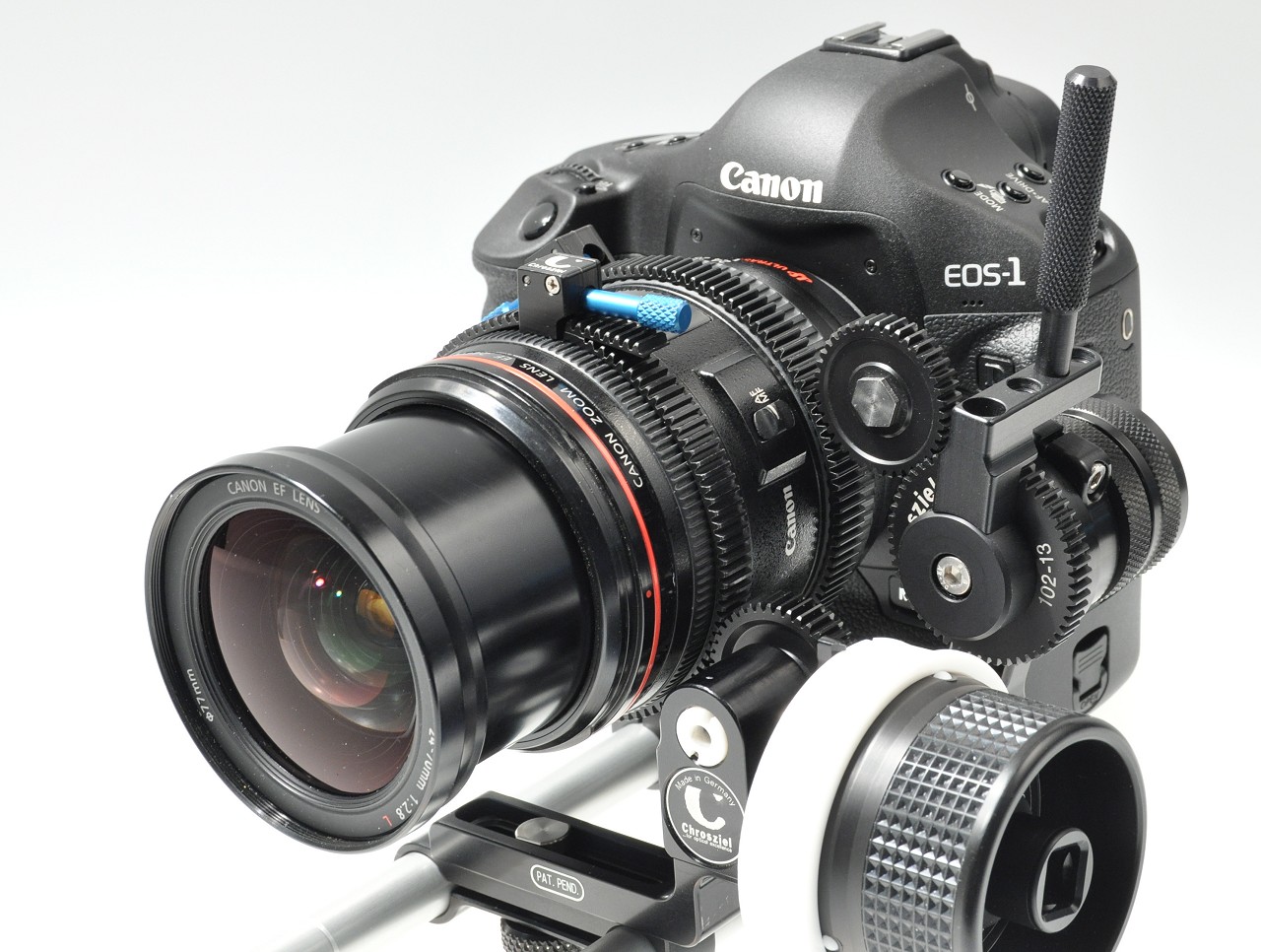 Canon 1D mit Fluid und FF auf Chrosziel Stu?tze