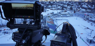 Erste Skisprung-Live-Produktion in S3D