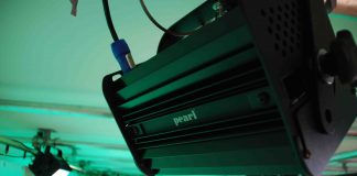 HSE24-Studio mit LED-Scheinwerfern HSE24-Studio mit LED-Scheinwerfern