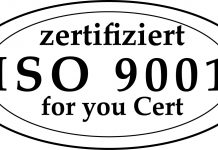 ISO 9001-Zertifikat für MCI ISO 9001-Zertifikat für MCI