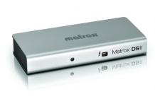 Thunderbolt-Station Matrox DS1 nun verfügbar Thunderbolt-Station Matrox DS1 nun verfügbar